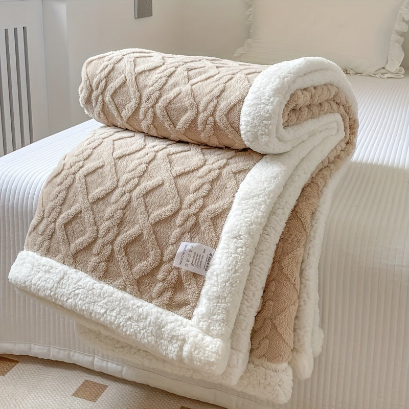 Soft Home Blanket | Comfort Throw for Bed, Sofa & On-the-Go Use