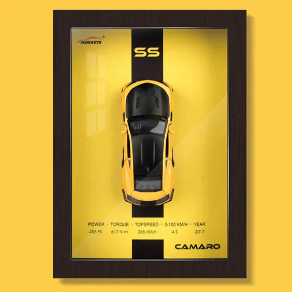 3D Car Model Design | SpeedLine Framed Wall Art