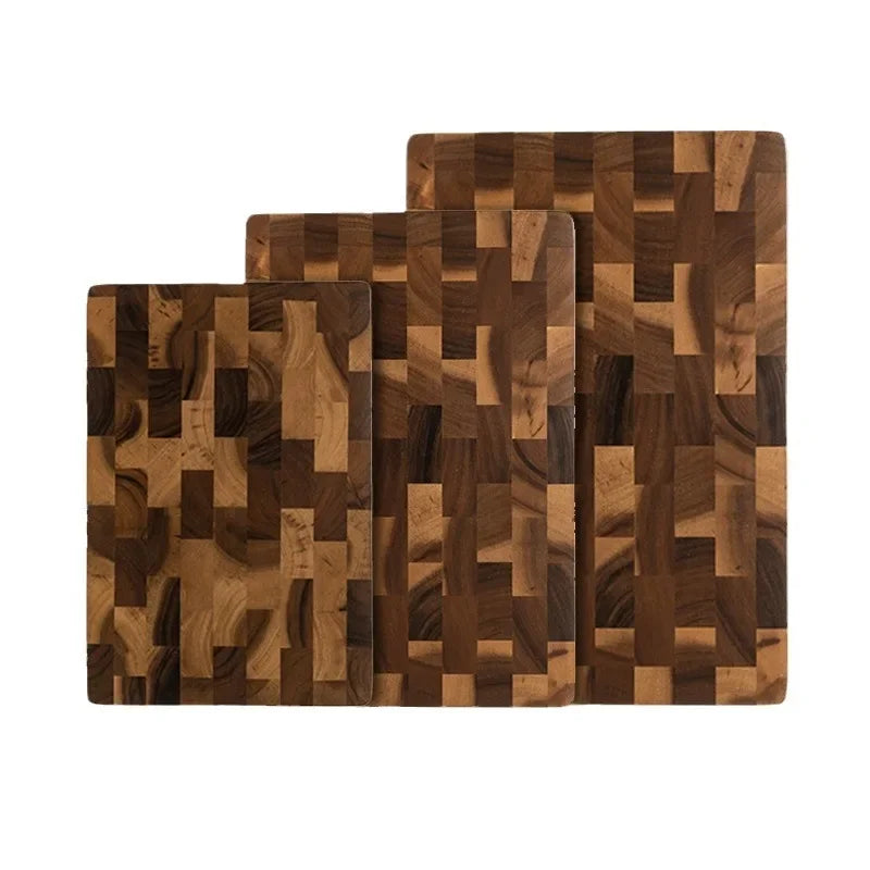 TimberFlow Cutting Board | Reversible Wooden Chopping Block