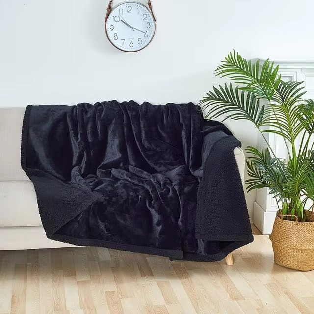 Couples Waterproof Blanket | Soft Plush Cuddle Throw for Bedtime
