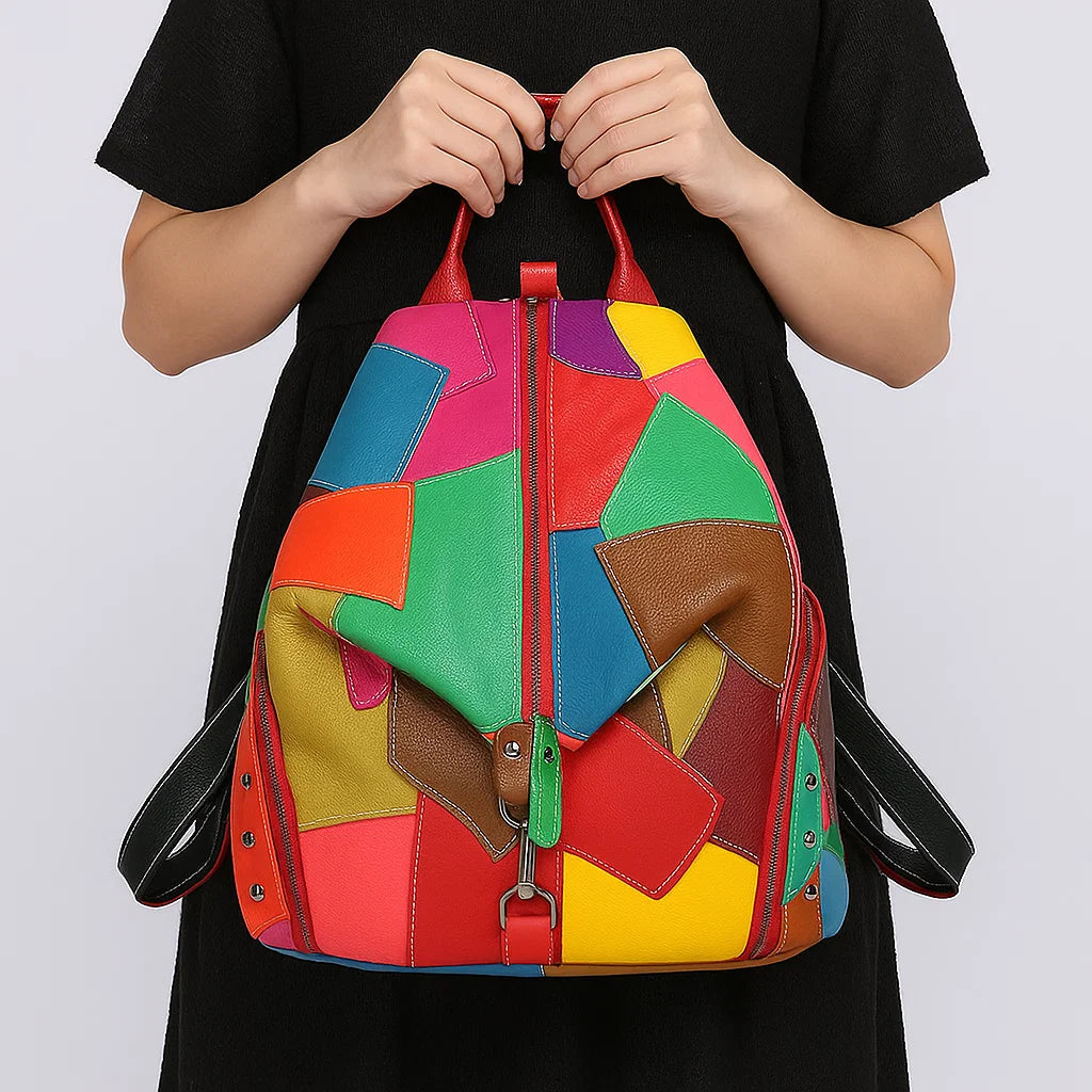 Sable | Patchwork Backpack