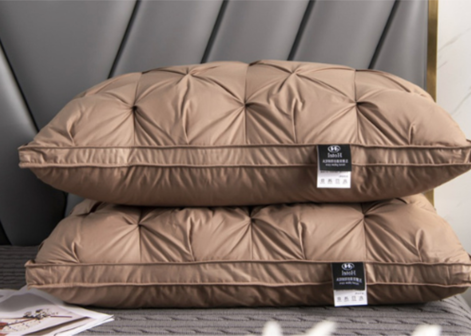 Goose Down Pillow | Soft Support for Comfortable & Restful Sleep