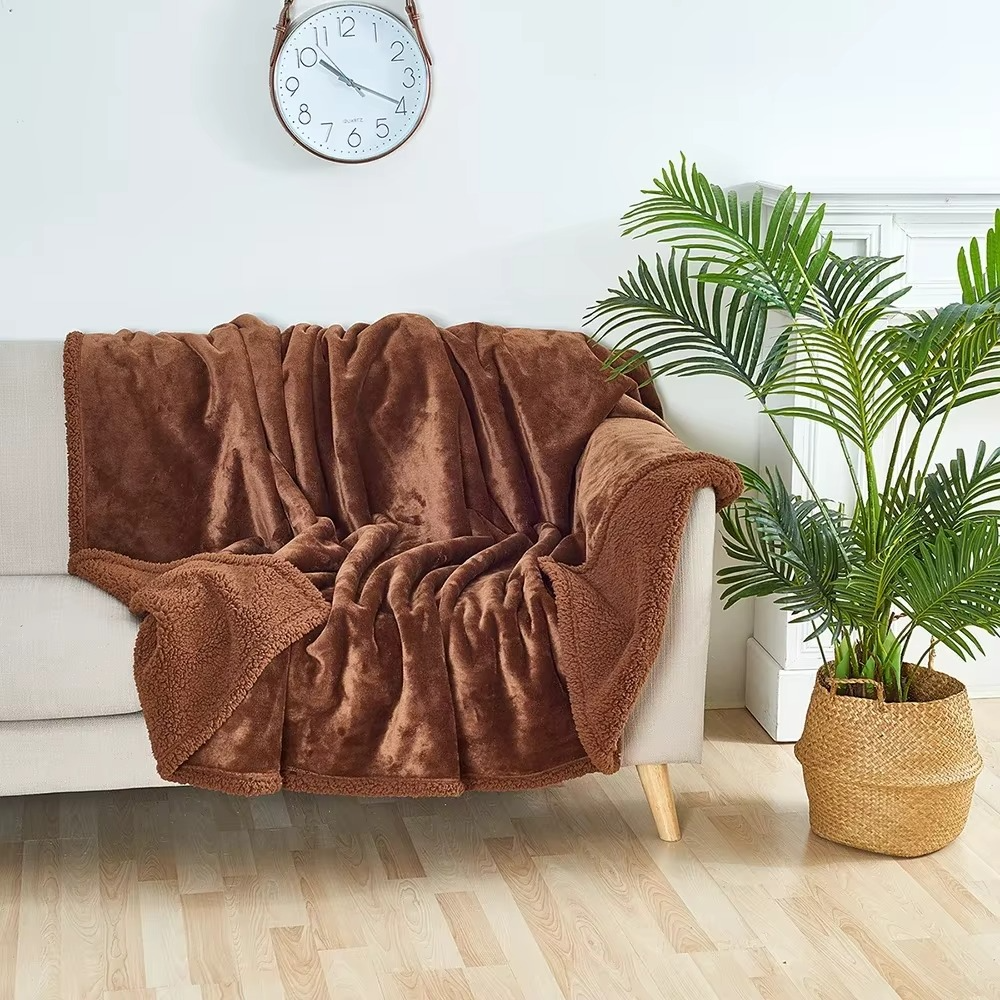 Couples Waterproof Blanket | Soft Plush Cuddle Throw for Bedtime