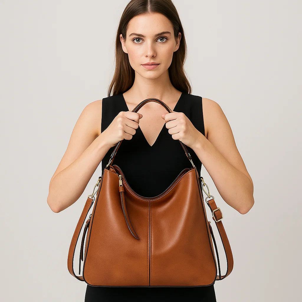 Serena | Vegan Leather Shoulder Bag