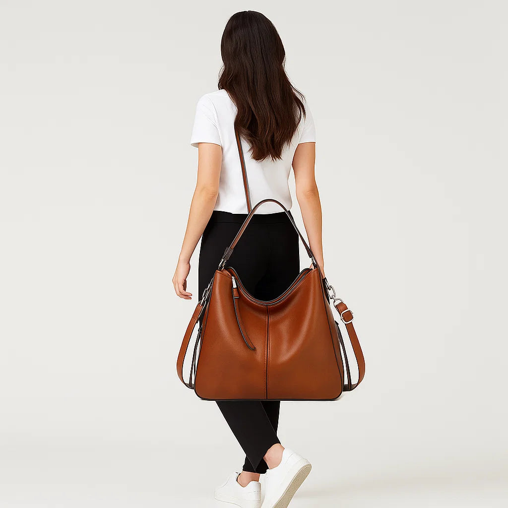 Serena | Vegan Leather Shoulder Bag