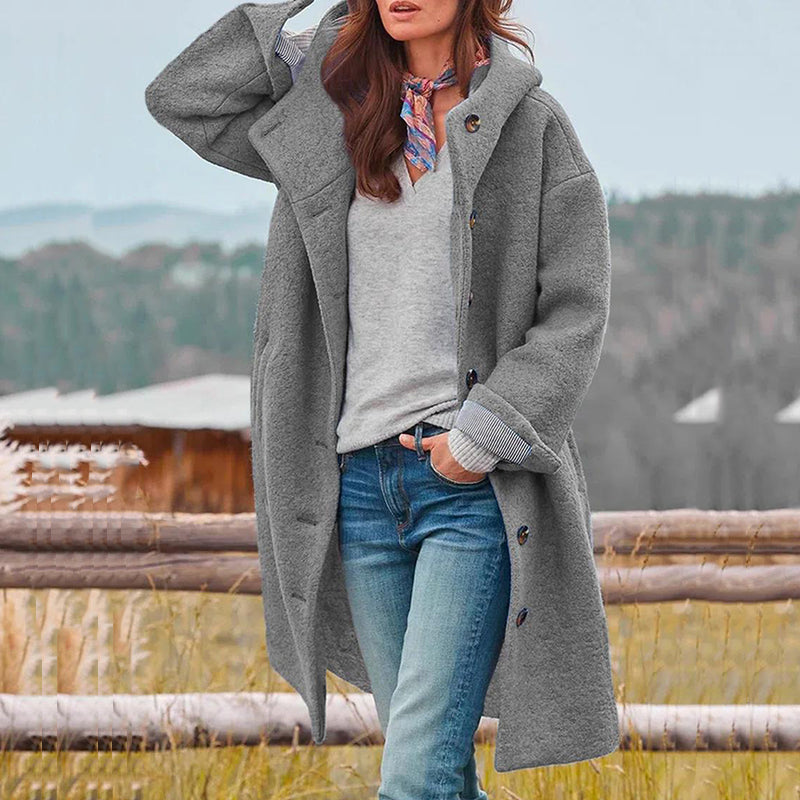 Lyra | Women’s Elegant Wool Coat with Clean Silhouette