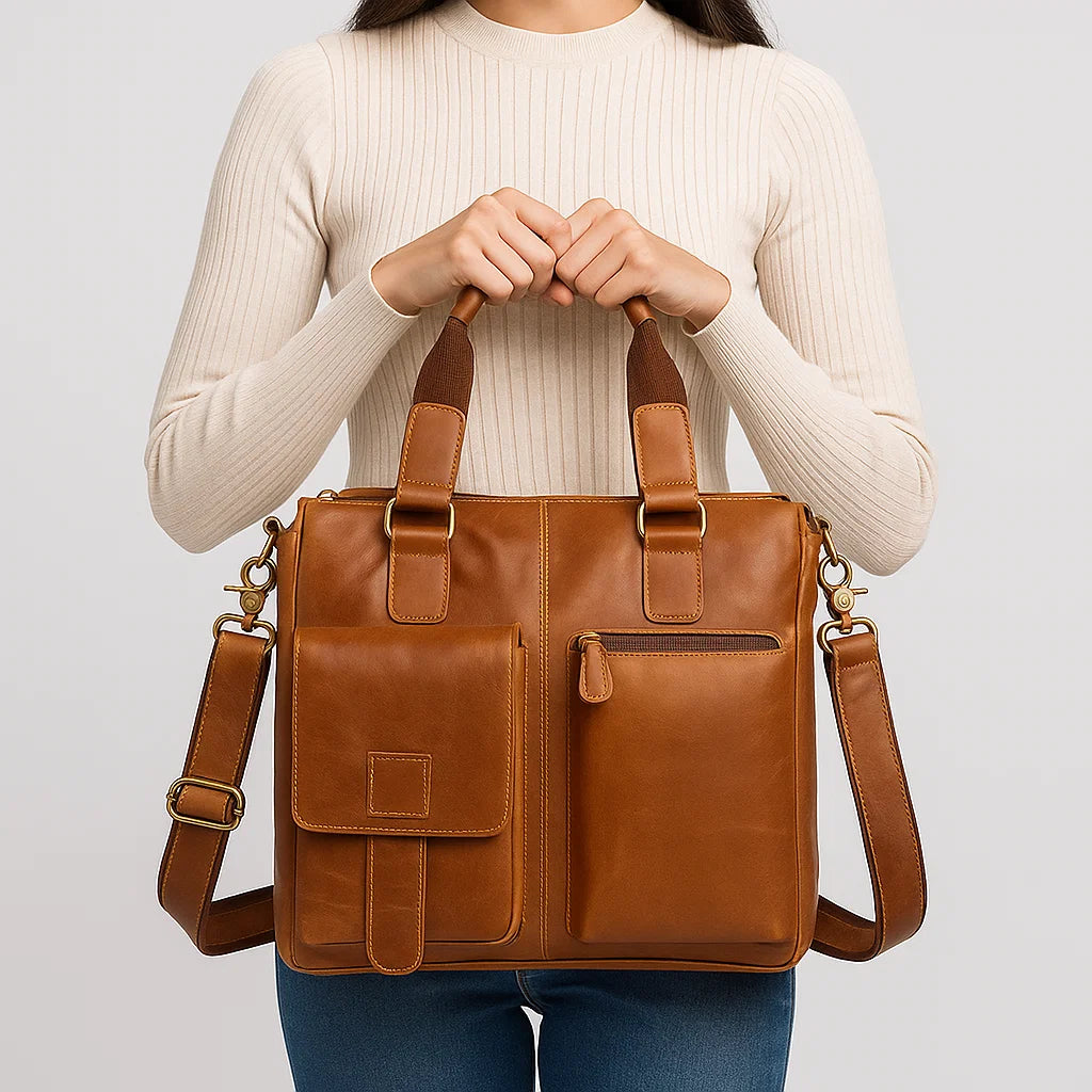 Siena | Classic Vegan Leather Handbag
