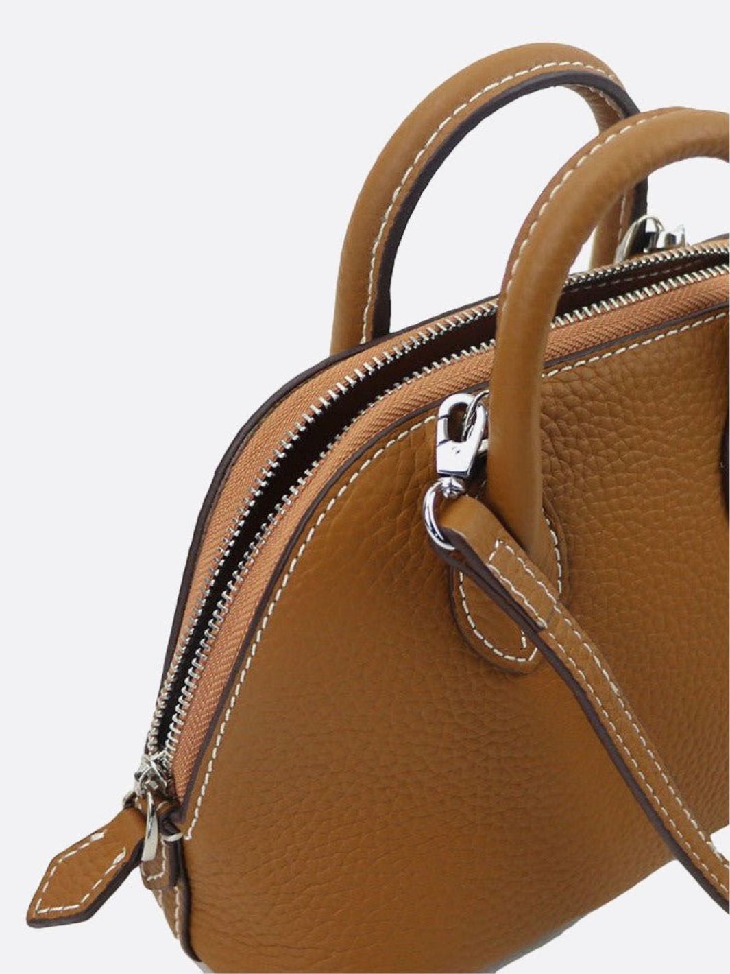 Small Genuine Leather Handbag with Adjustable Shoulder Strap – Chic Crossbody Bag for Everyday Use 5