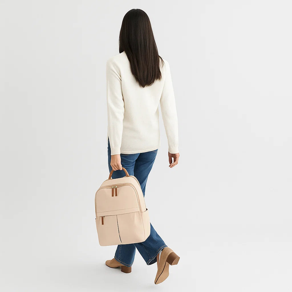 Solea | Matte Neutral Backpack