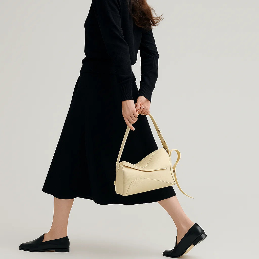 Soleil | Lightwave Vegan Leather Curve Bag