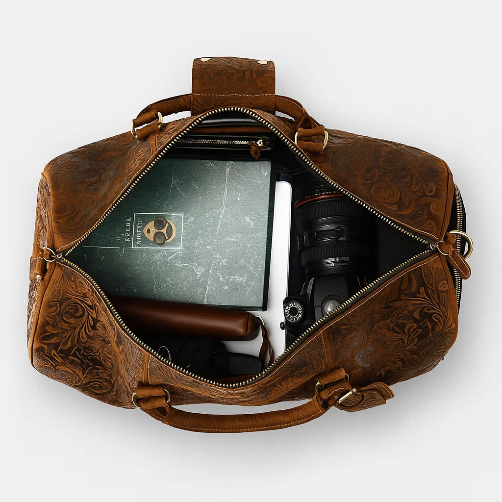 Soraya | Vintage Weekender Bag