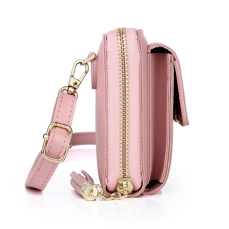Stylish Leather Phone Wristlet Wallet with Spacious Interior – Durable PU Leather Organizer for Essentials 1