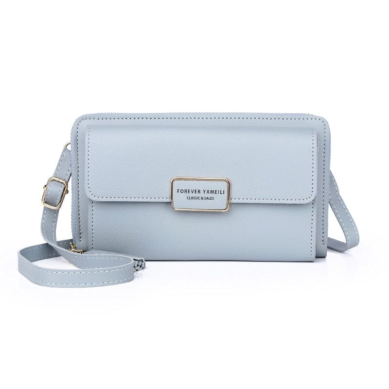 Stylish Leather Phone Wristlet Wallet with Spacious Interior – Durable PU Leather Organizer for Essentials 5