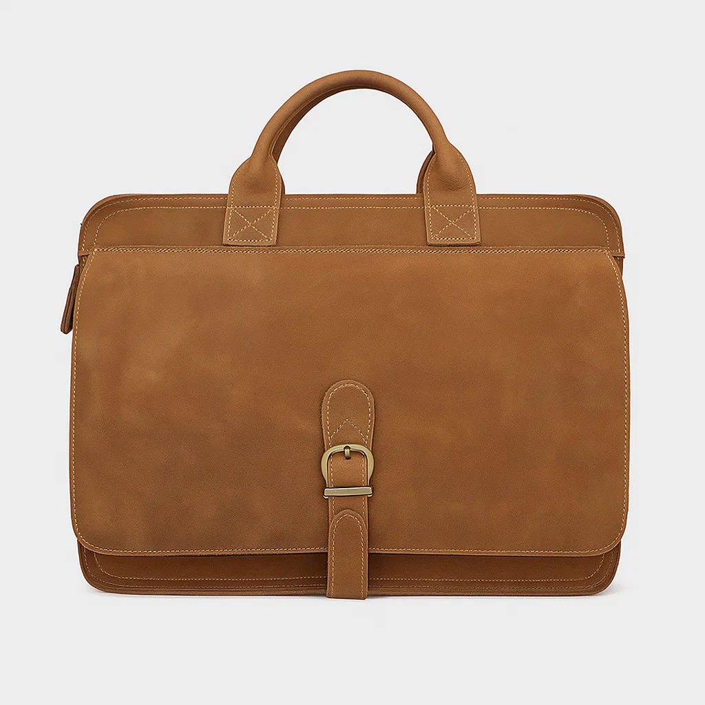 Tavin | Saddlehide Messenger Case