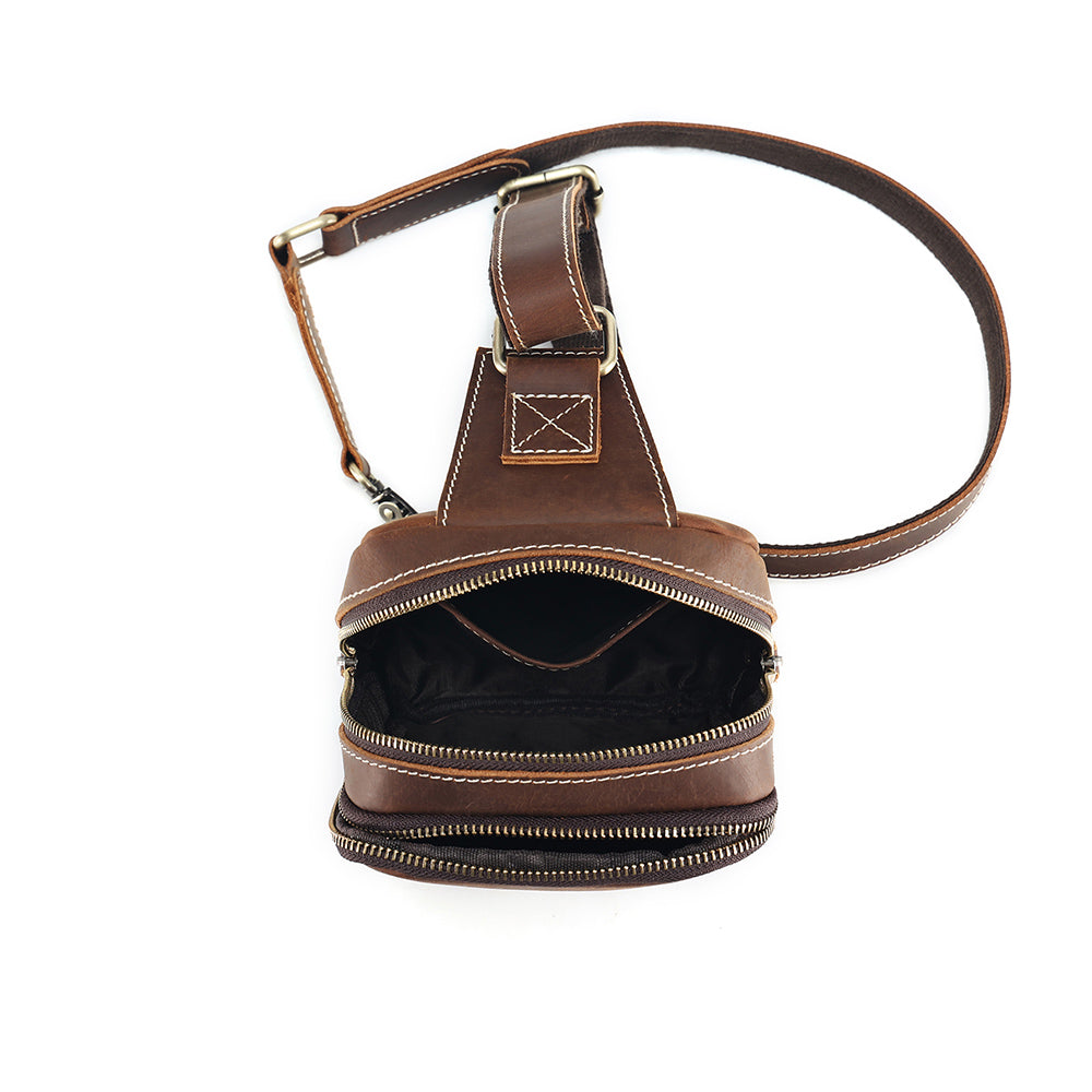 Blaze | Small Leather Crossbody Bag for Women-5