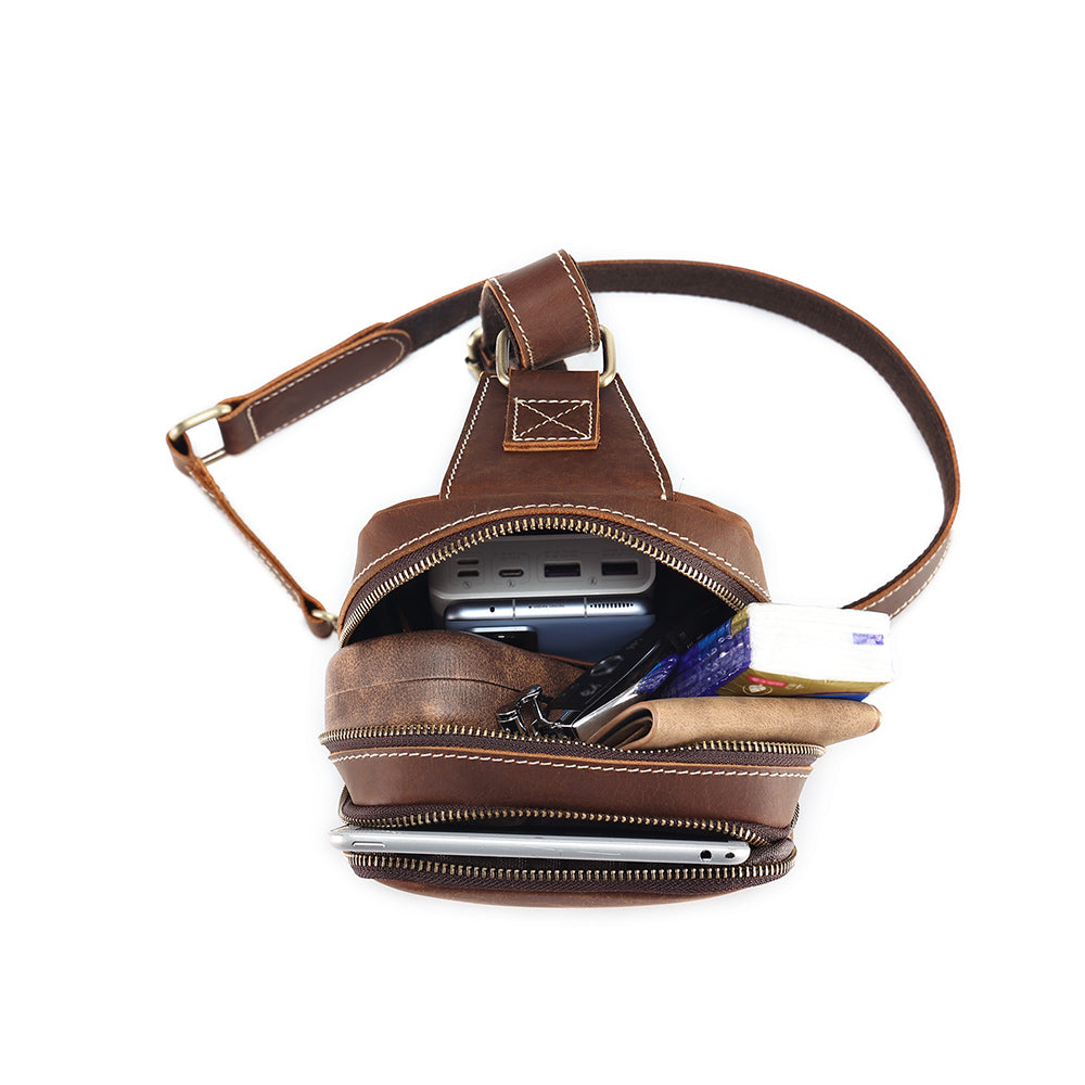 Blaze | Small Leather Crossbody Bag for Women-6
