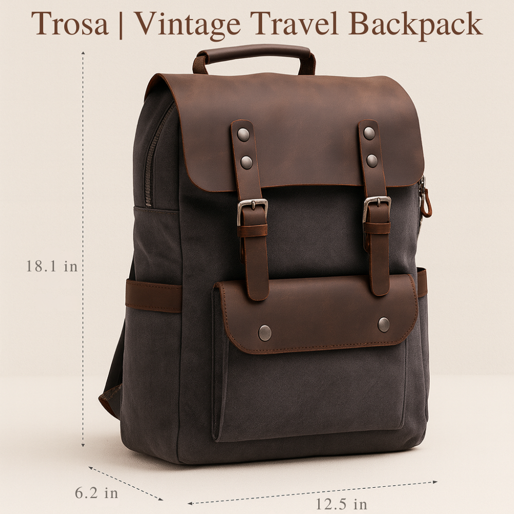 Trosa | Vintage Travel Backpack