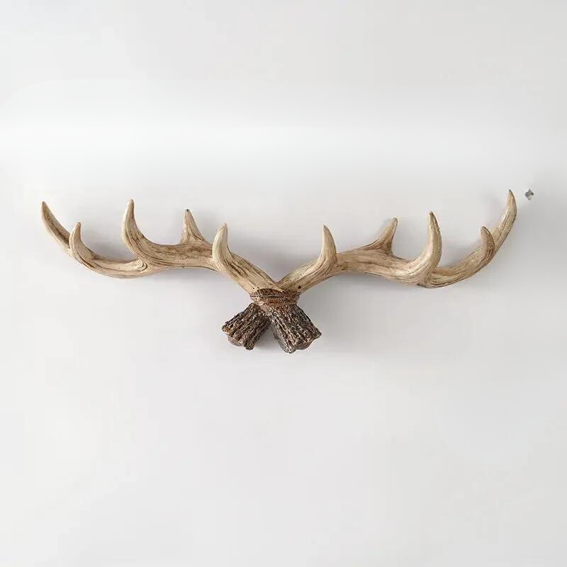 RusticHorn Wall Hook | Vintage Antler Coat Rack