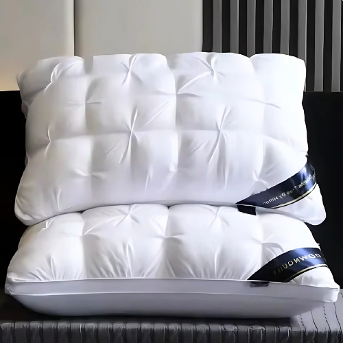 Goose Down Pillow | Soft Support for Comfortable & Restful Sleep