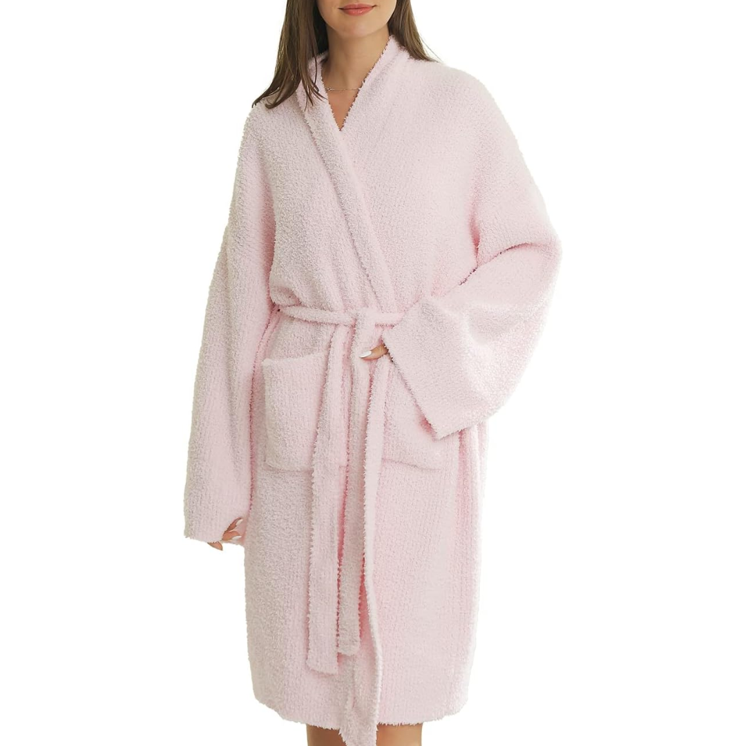 WildLuxe Women’s Spa Robe | Lightweight Leopard Print with Fierce, Relaxed Comfort