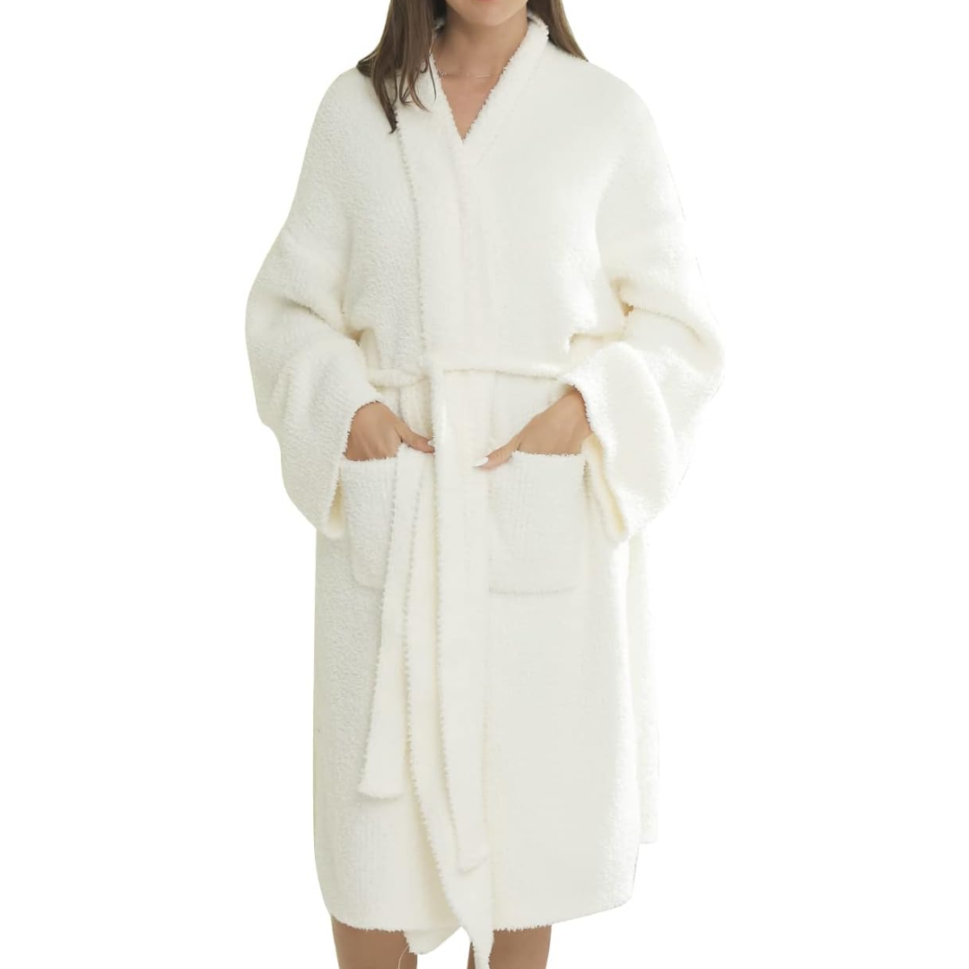 WildLuxe Women’s Spa Robe | Lightweight Leopard Print with Fierce, Relaxed Comfort