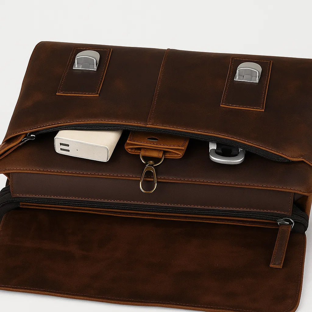 Varnor | Vintage Buckle Messenger
