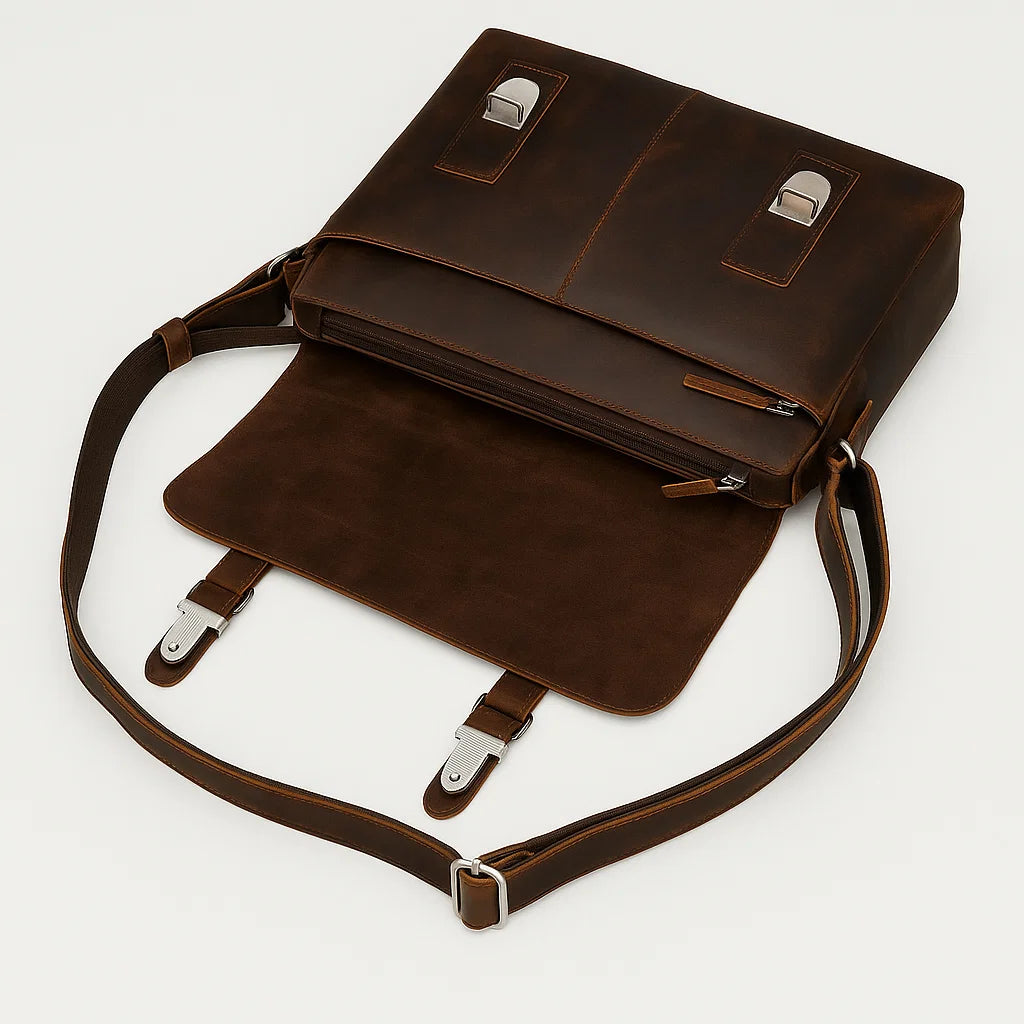 Varnor | Vintage Buckle Messenger