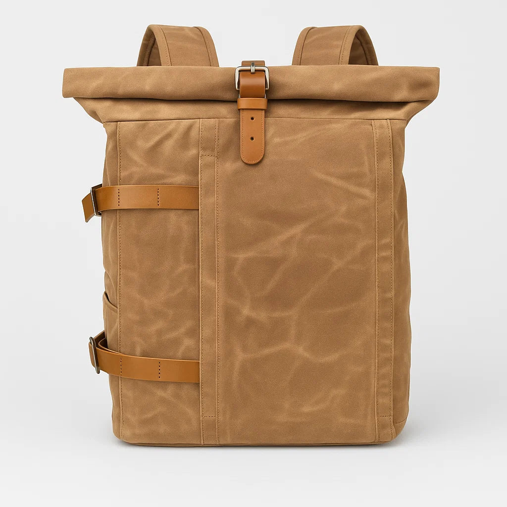 Velin | Vintage Travel Backpack with Laptop Sleeve