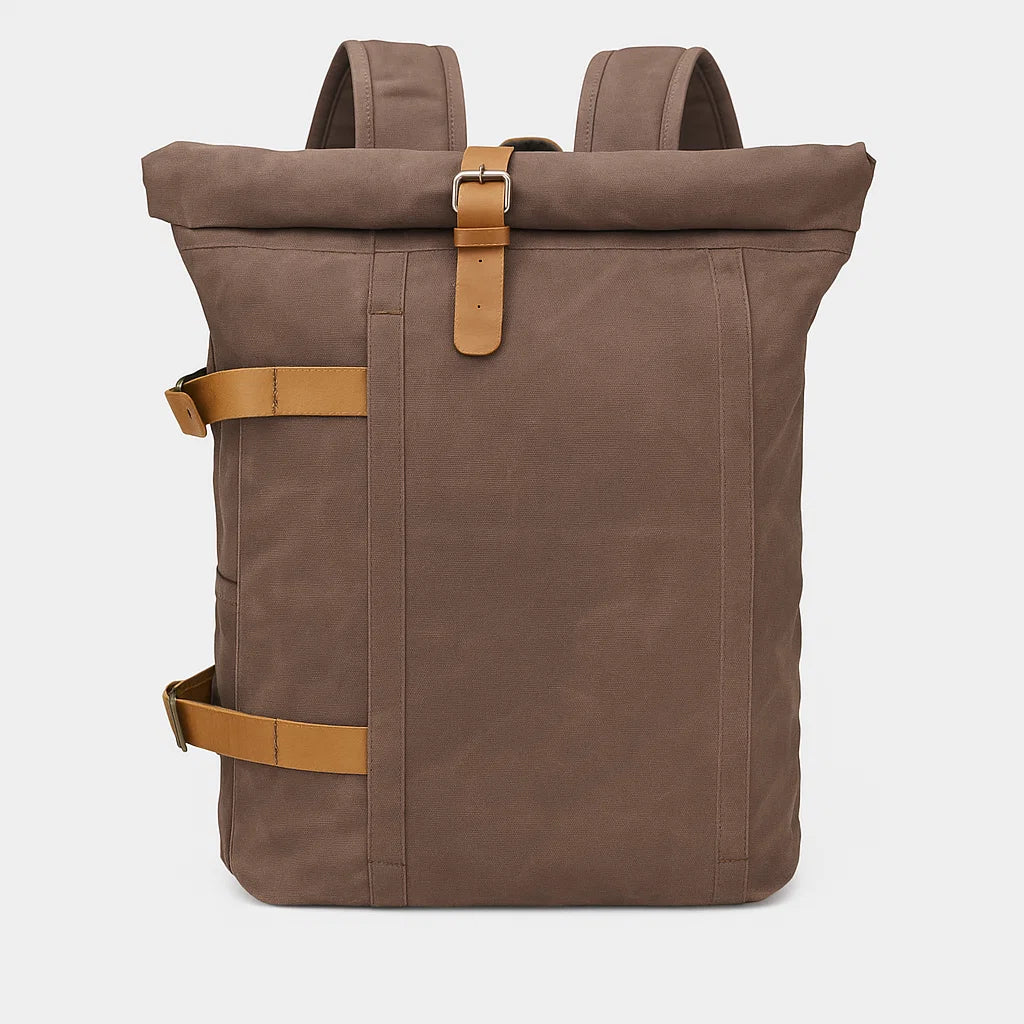 Velin | Vintage Travel Backpack with Laptop Sleeve