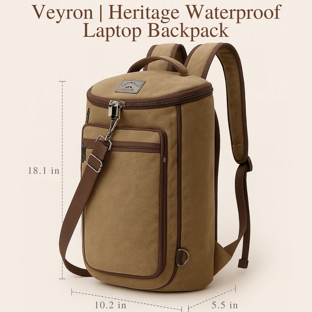 Veyron | Heritage Waterproof Laptop Backpack