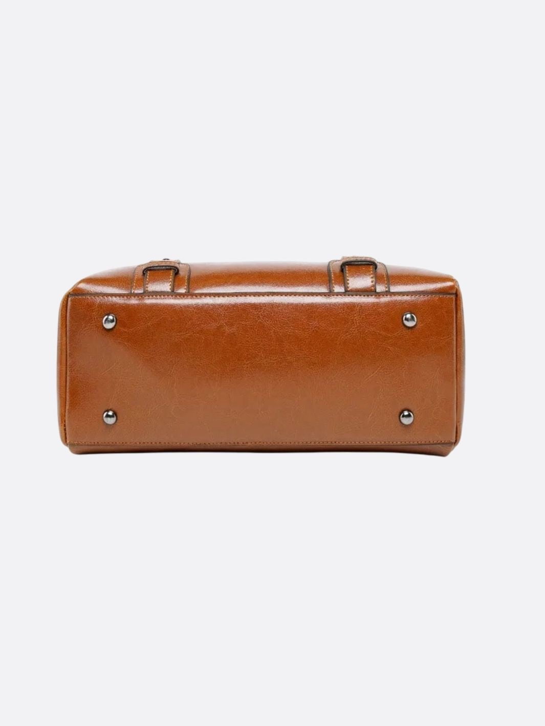 Vintage Genuine Leather Handbag with Adjustable Strap – Timeless Style for Everyday Use, Crossbody or Shoulder Carry 4