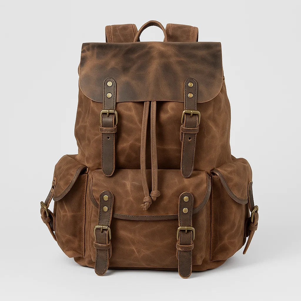 Vireo | Vegan Leather-Accent Travel Backpack