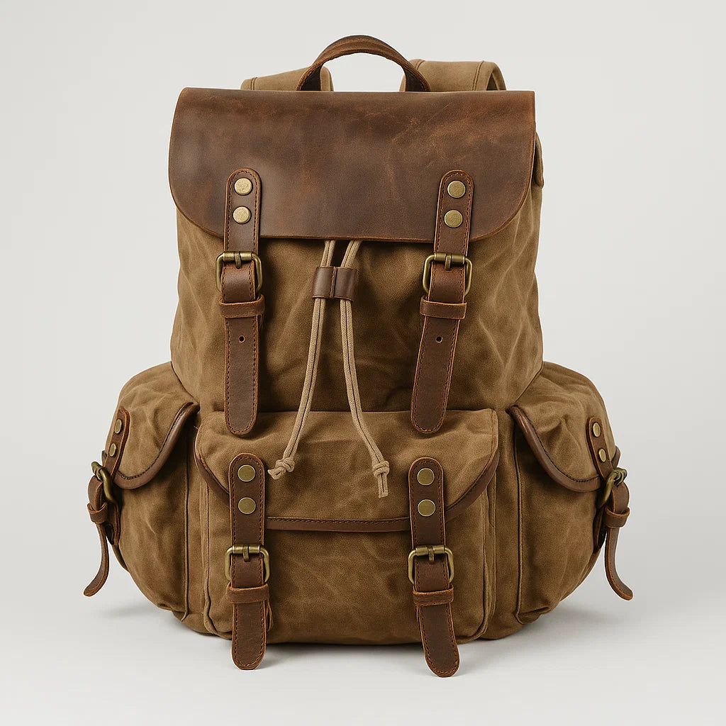 Vireo | Vegan Leather-Accent Travel Backpack