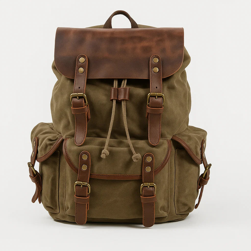 Vireo | Vegan Leather-Accent Travel Backpack