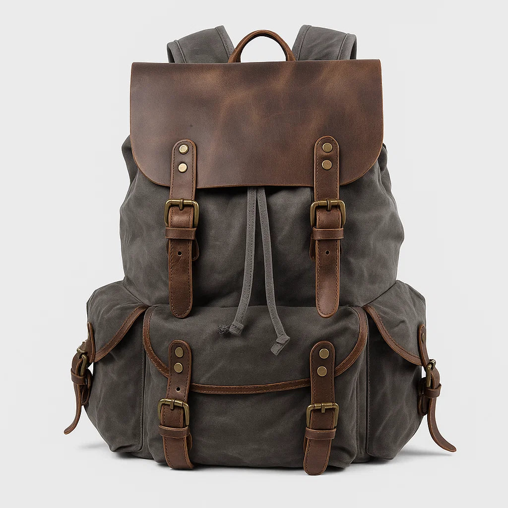 Vireo | Vegan Leather-Accent Travel Backpack