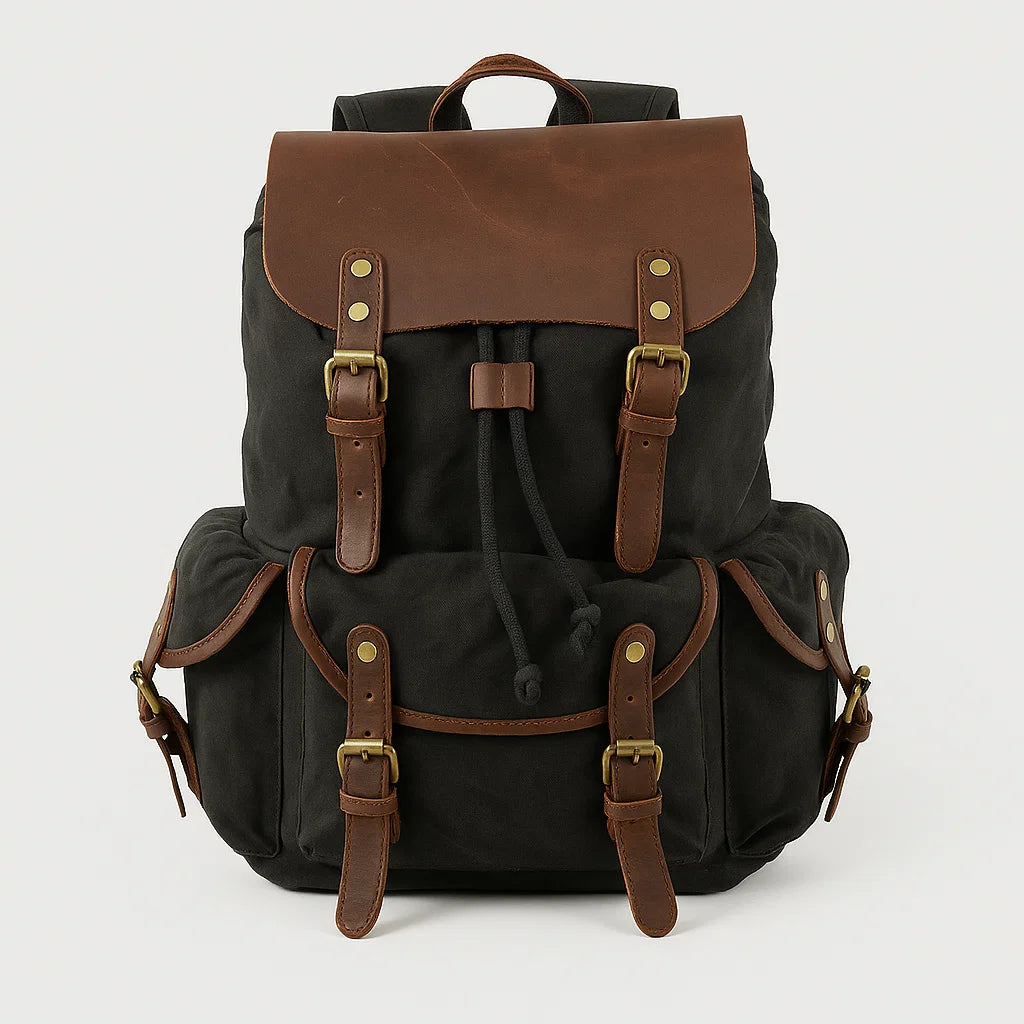 Vireo | Vegan Leather-Accent Travel Backpack