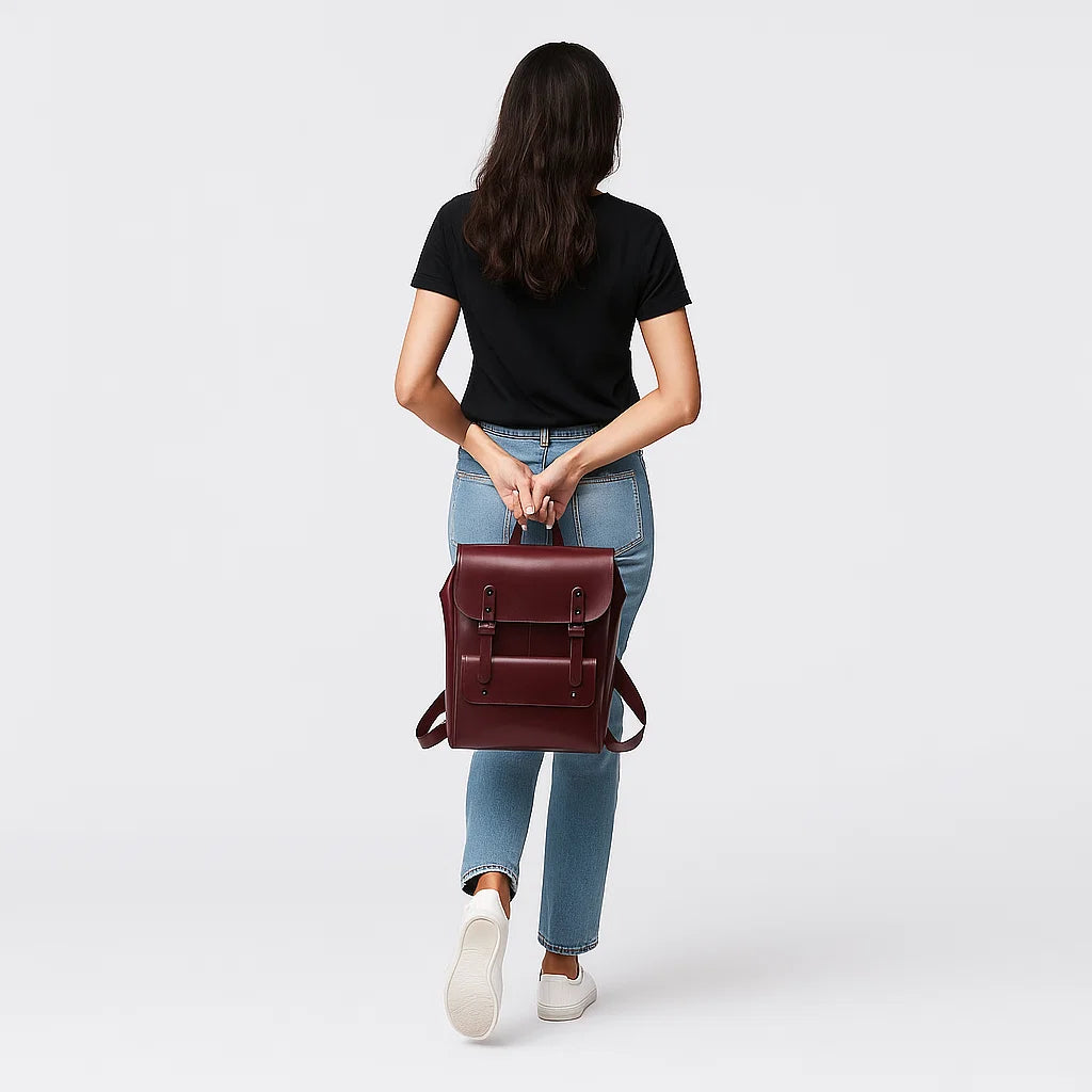 Vivian | Retro Buckle Backpack