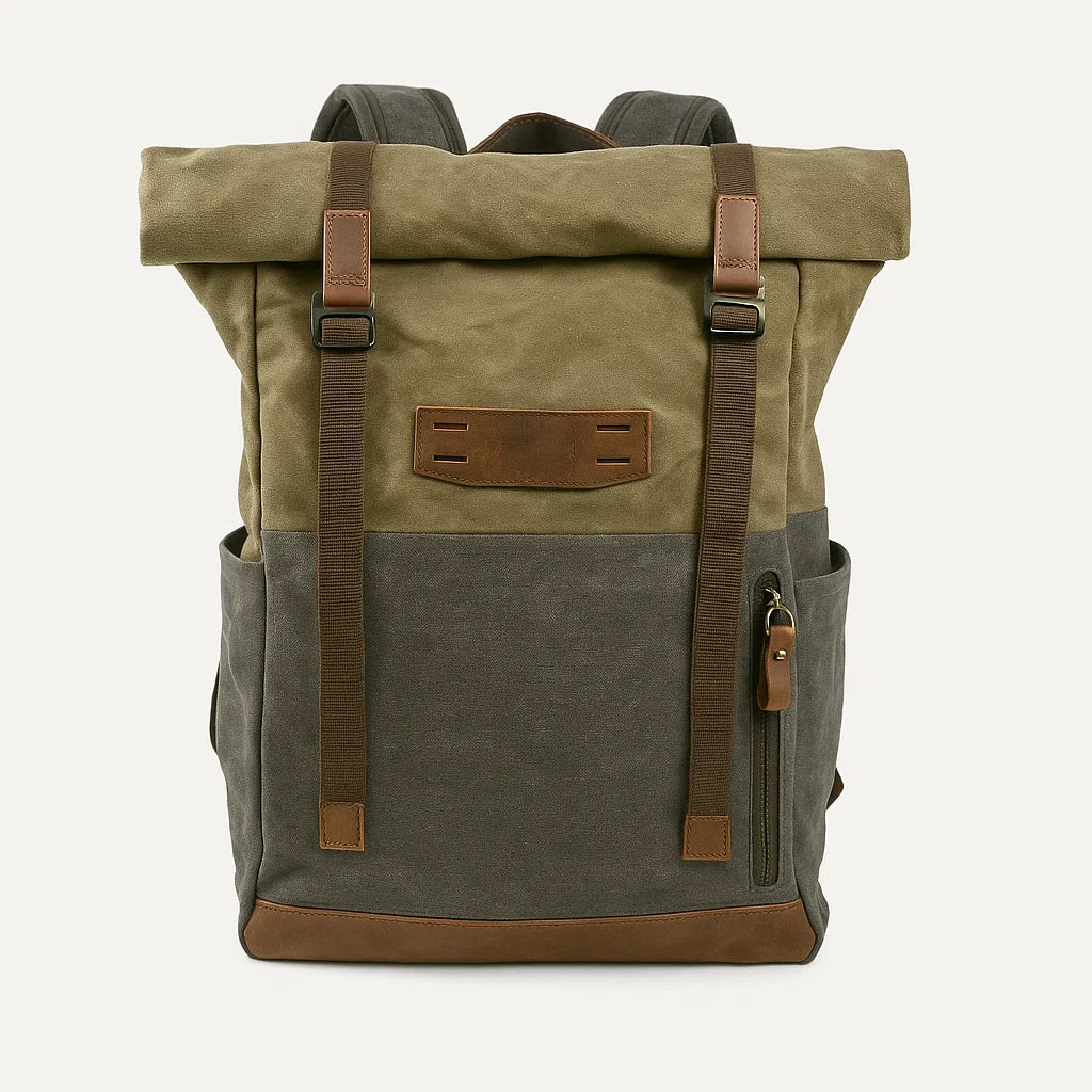 Wayfarer | Waxed Canvas Rucksack