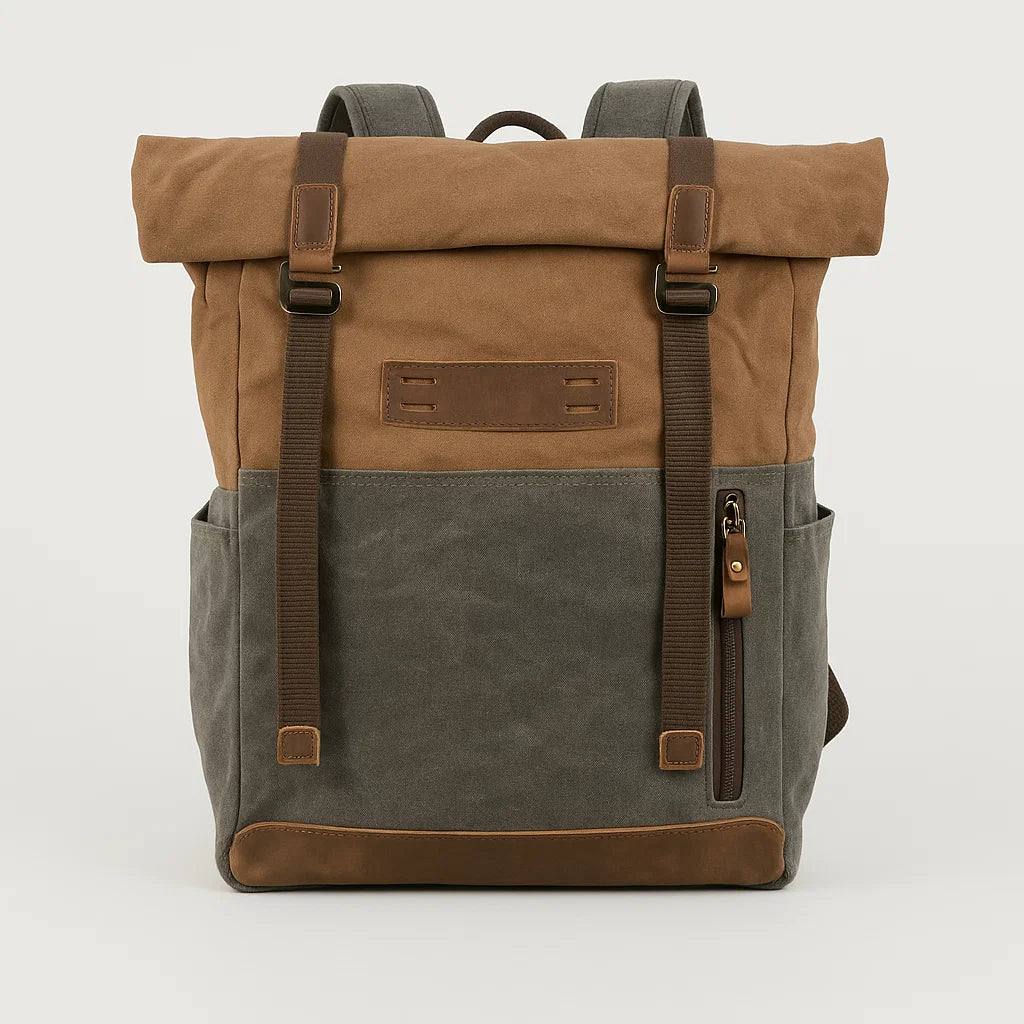 Wayfarer | Waxed Canvas Rucksack