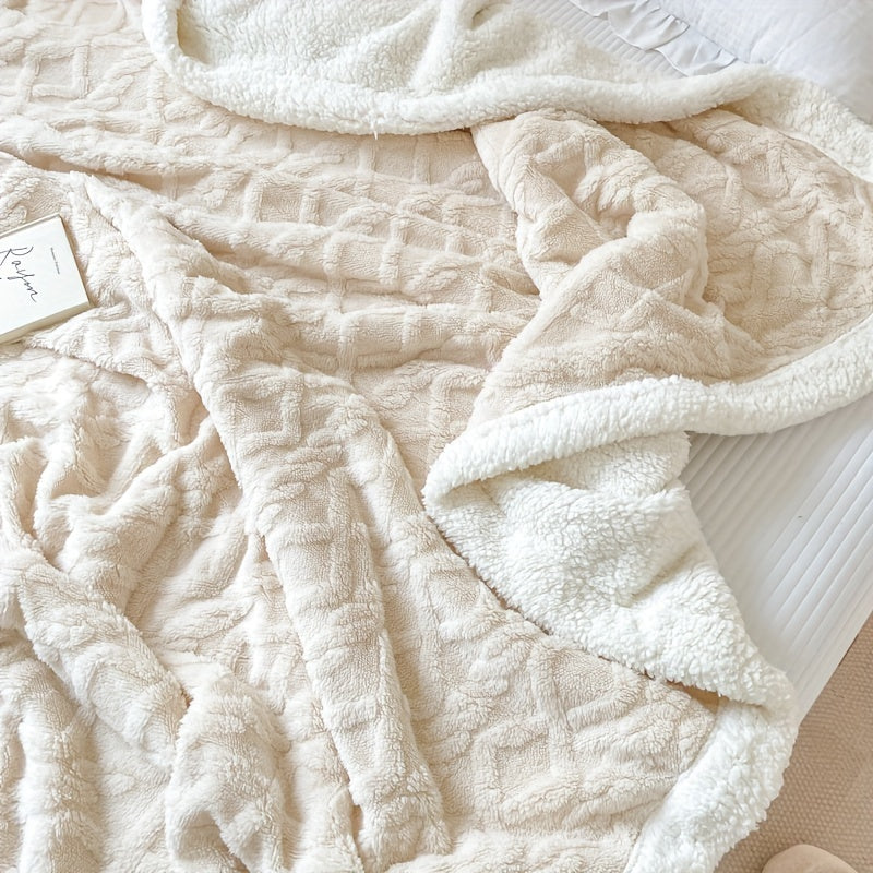 Soft Home Blanket | Comfort Throw for Bed, Sofa & On-the-Go Use