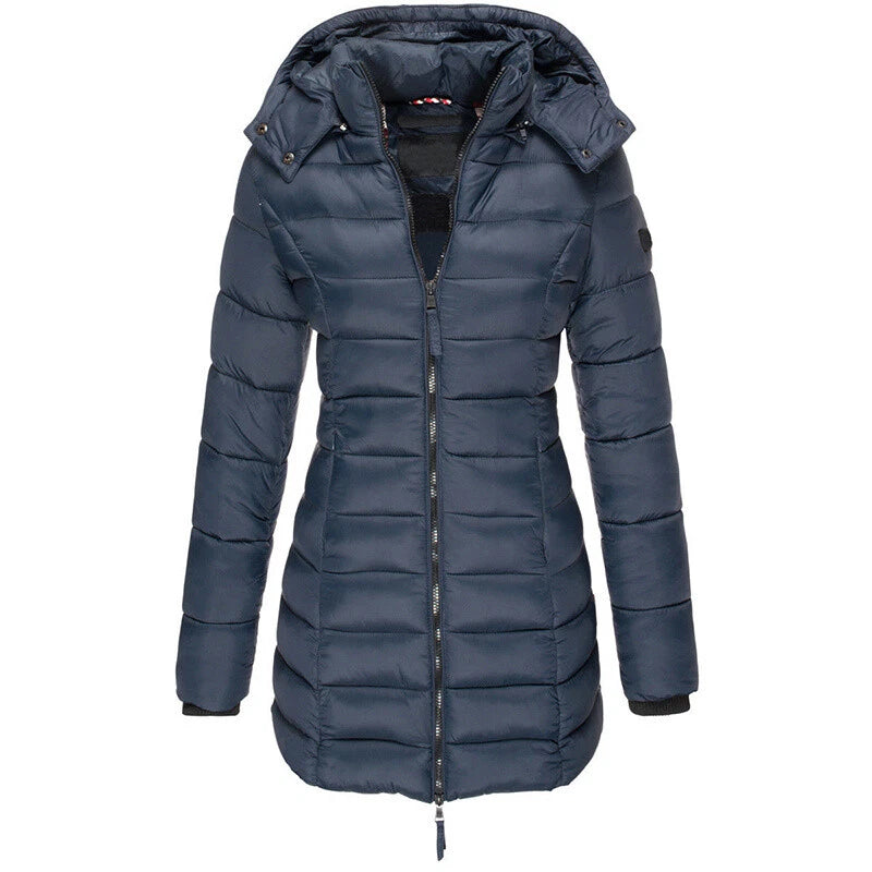 Claudia | Women’s Long Down Padded Coat for Winter