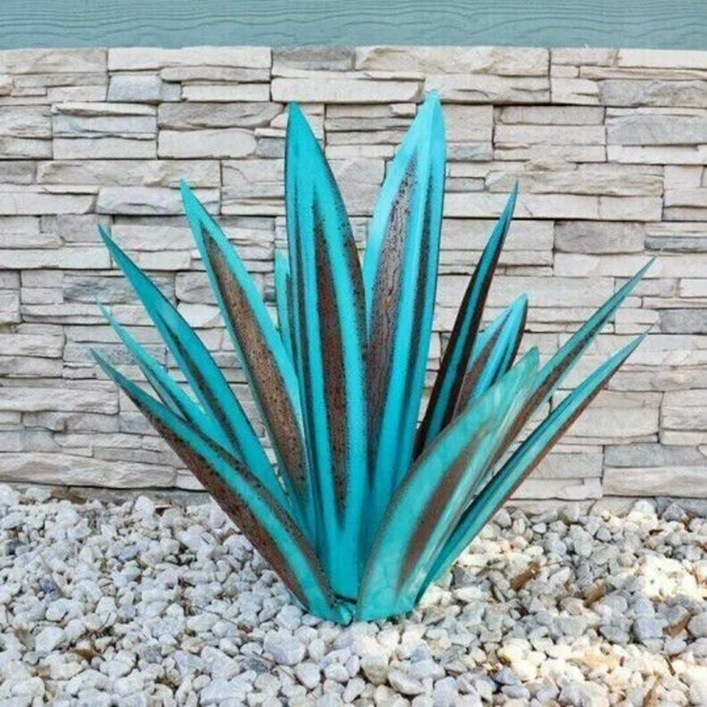 TerraGlow Handmade Agave | Natural Polystone Artistry