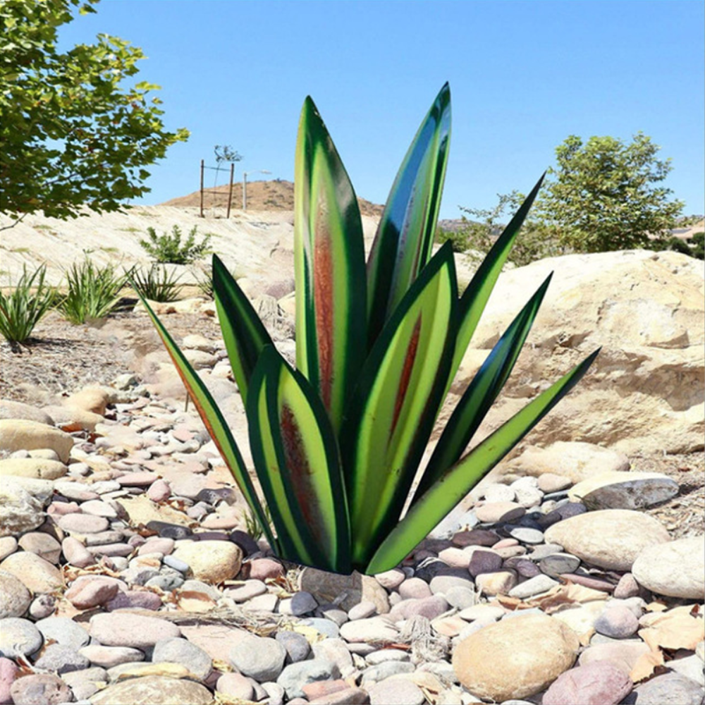 TerraGlow Handmade Agave | Natural Polystone Artistry