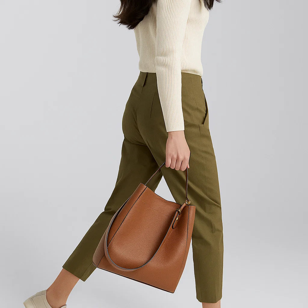 Maya | Elegant Pebbled Shoulder Bag