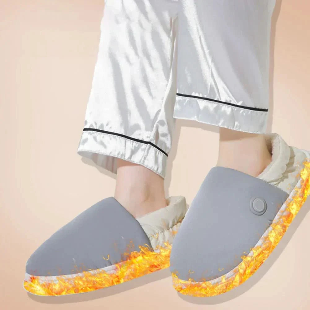 Adjustable Electric Slippers | Heated Warmth for Cozy Home Relaxation