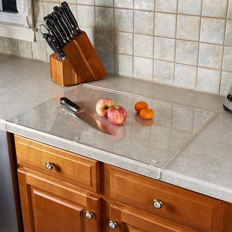 Clear Acrylic Cutting Board | Scratch-Resistant Chopping Surface