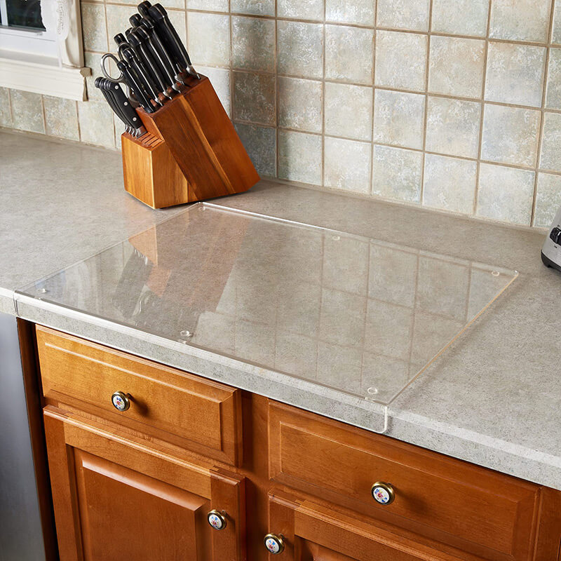 Clear Acrylic Cutting Board | Scratch-Resistant Chopping Surface