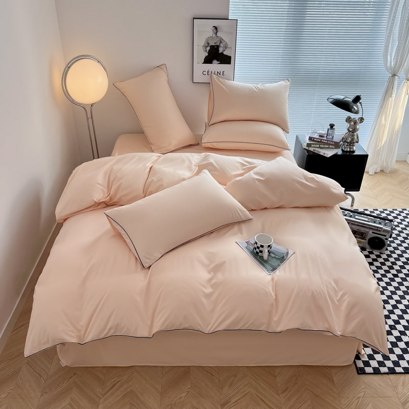 Soft Bed Sheet Set | Fits Double, Queen & King Size Beds