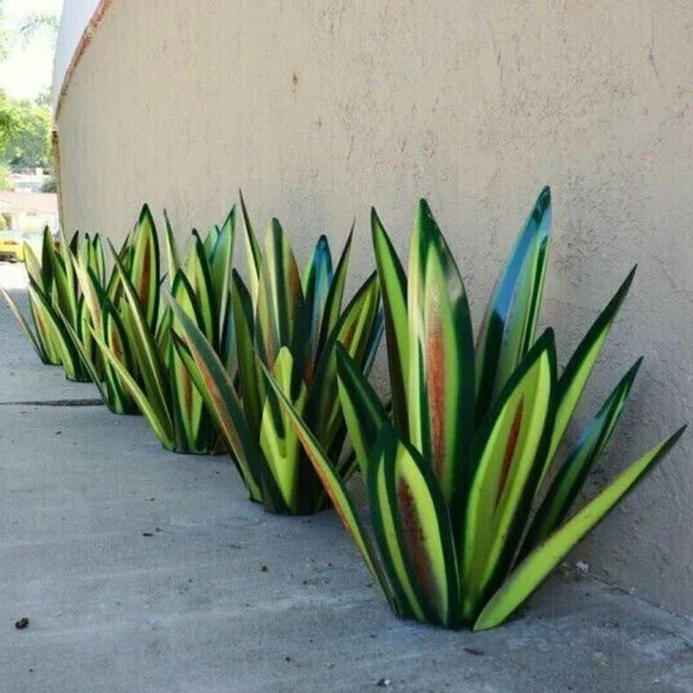 TerraGlow Handmade Agave | Natural Polystone Artistry