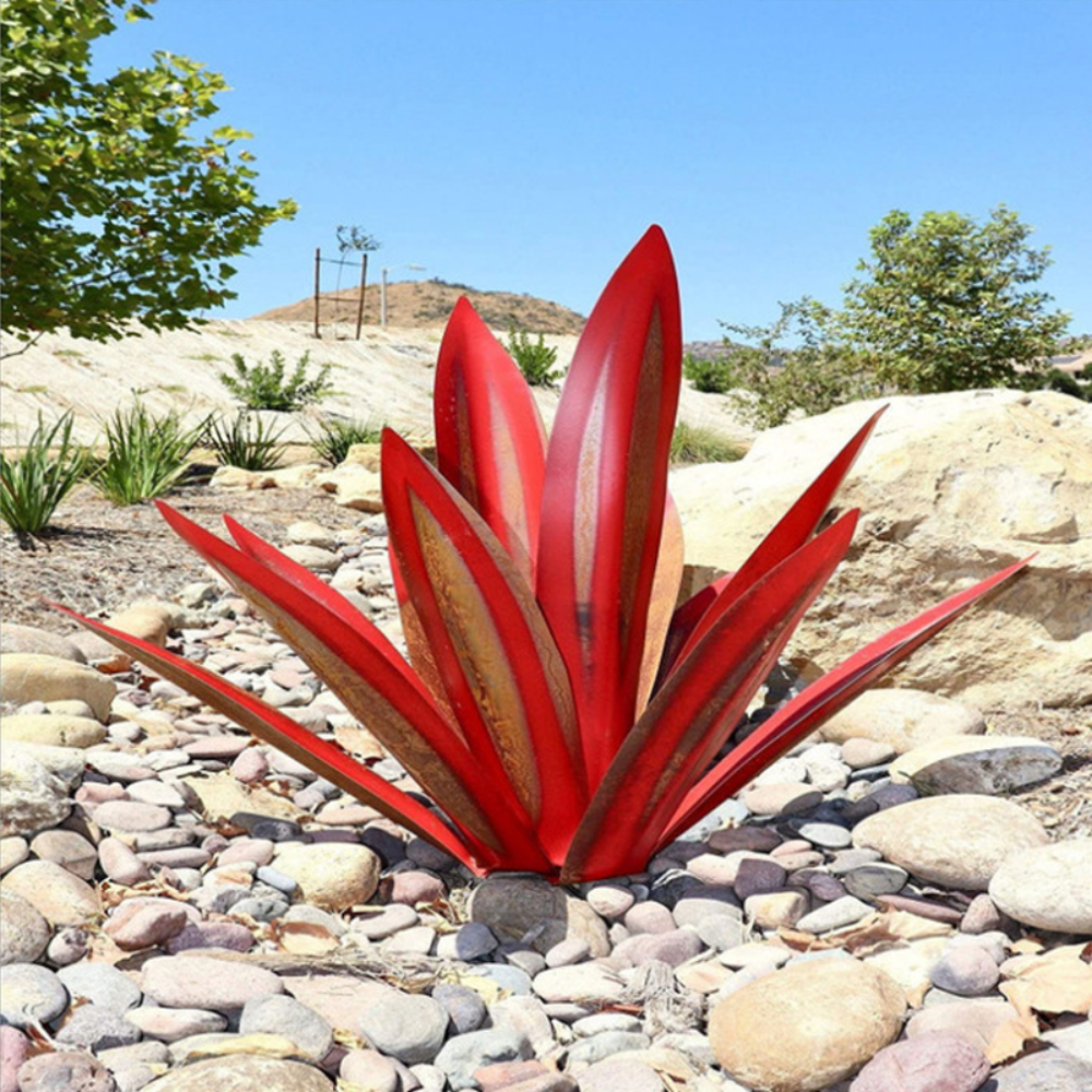 TerraGlow Handmade Agave | Natural Polystone Artistry